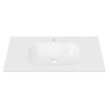 Stadium Slim Countertop with Single Integrated Basin